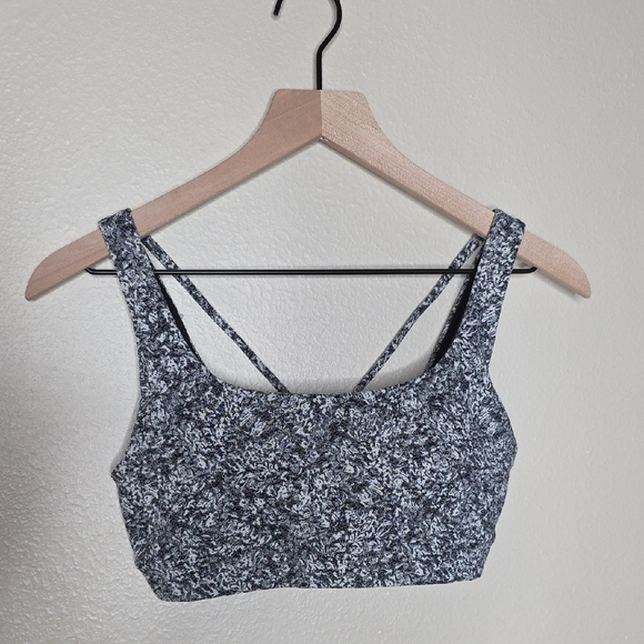 Athleta Exhale Moonflower Jacquard Set Black White Sports Bra & Leggings S/XS - Picture 4 of 16